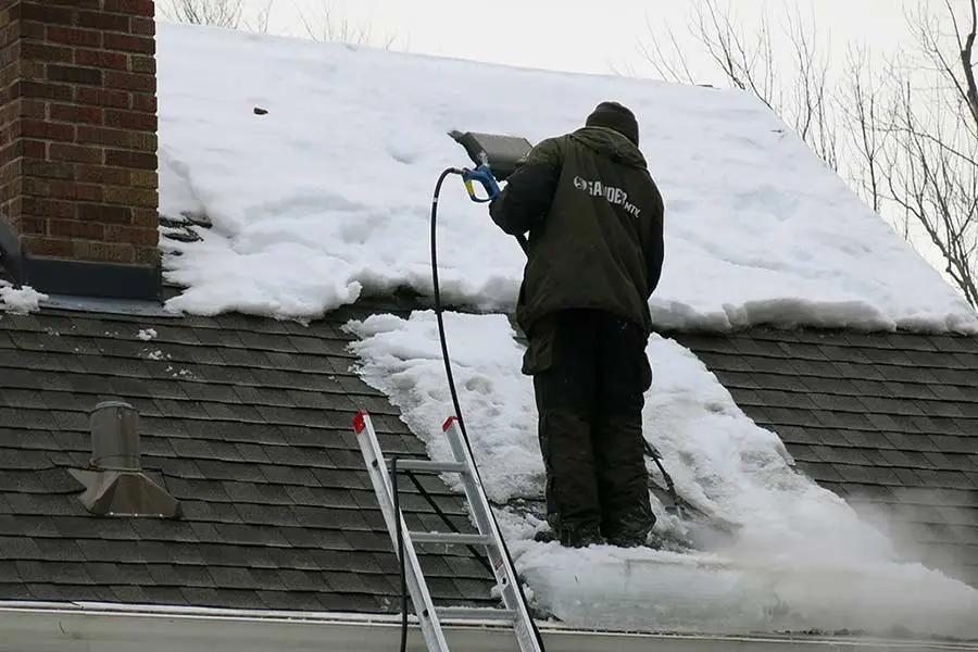 ice dam roof repair near me