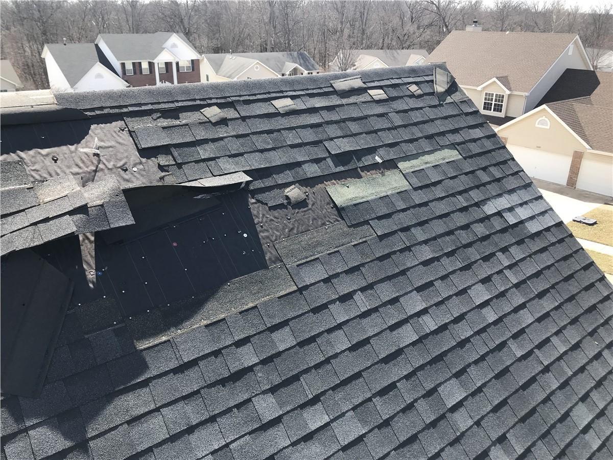 storm roof repair