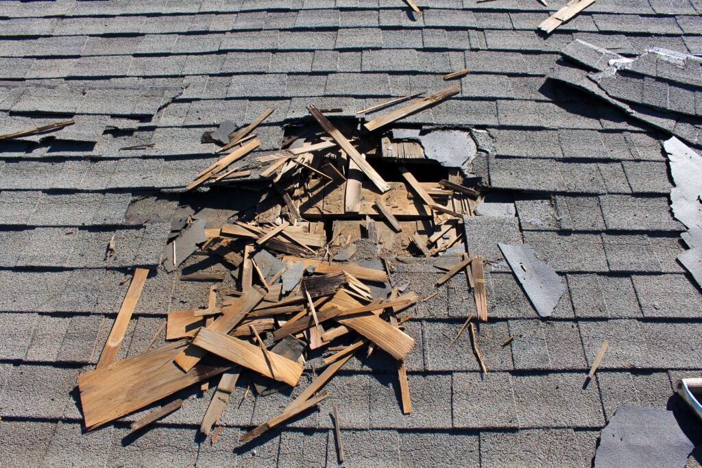 Storm Damage Roof Repair