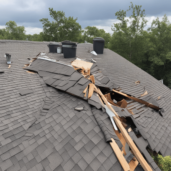 storm roof repair