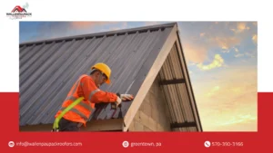 new roof installation in Greentown