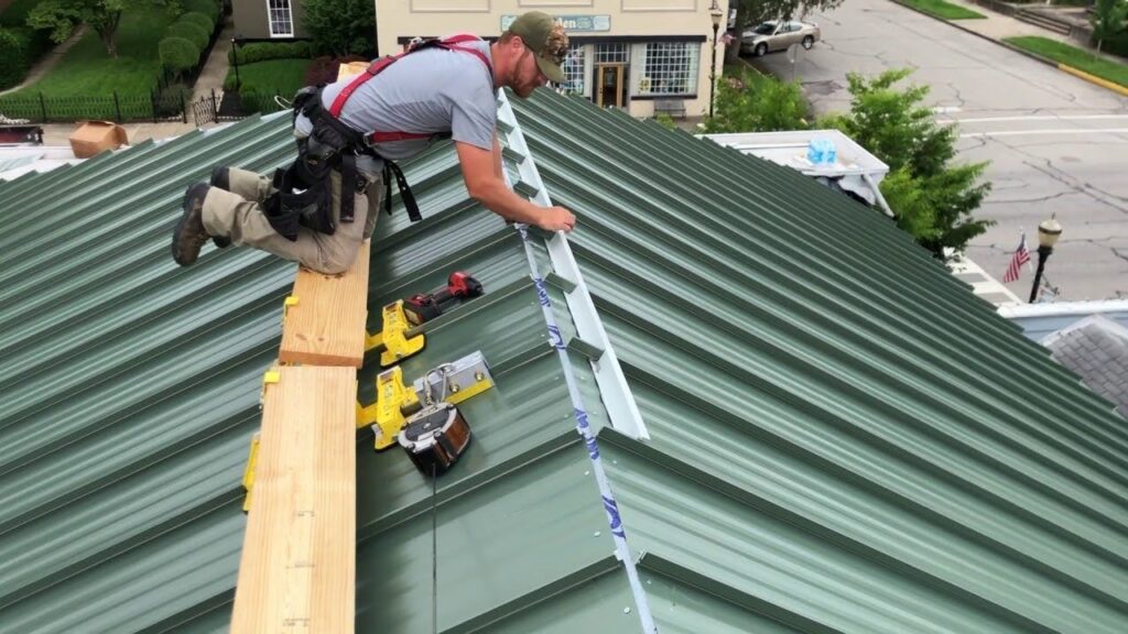 professional roof installation