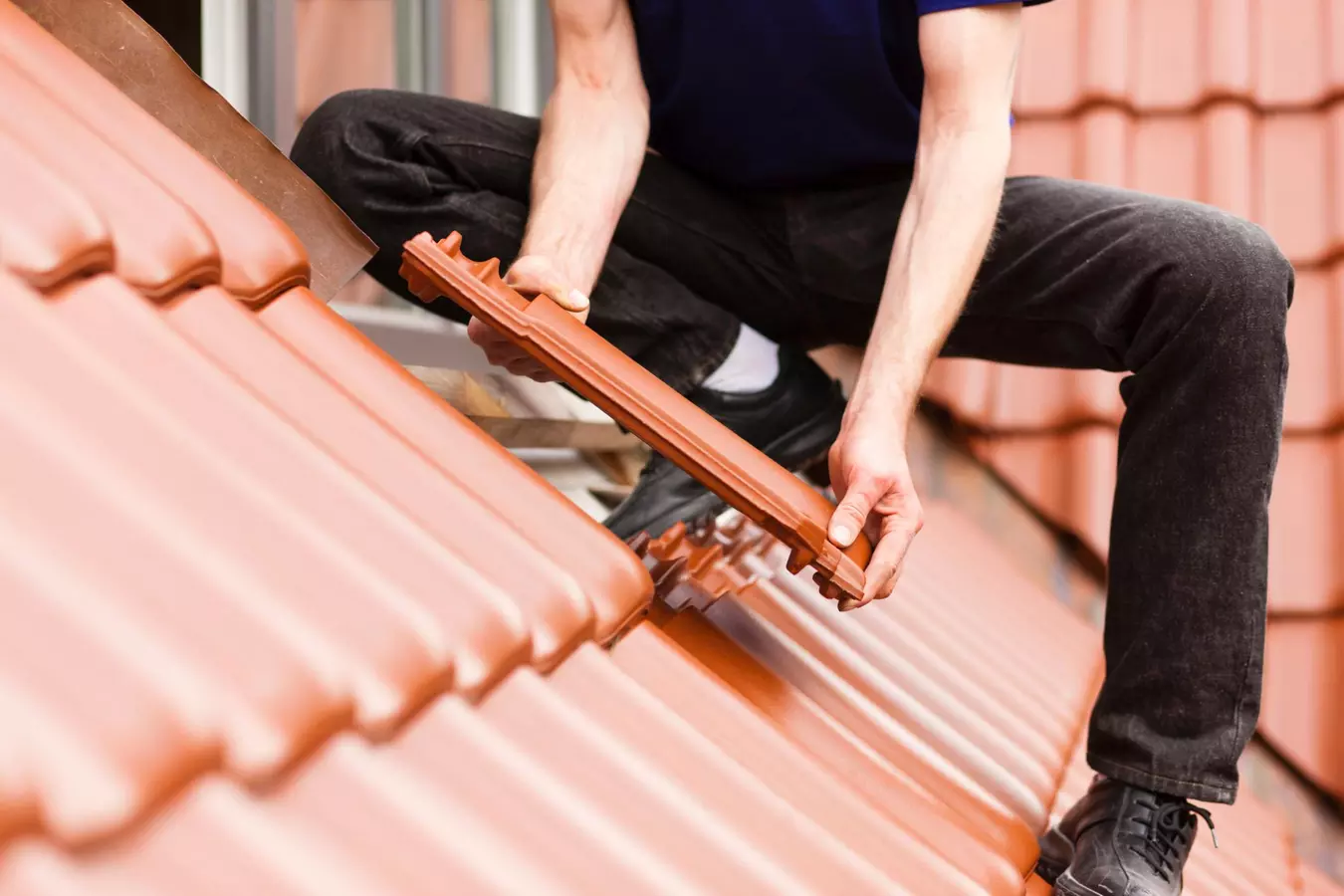 professional roof installation