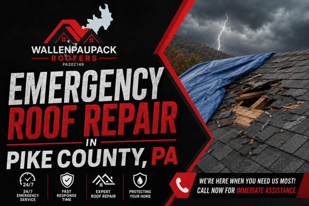 Emergency Roof Repair in Pike County, PA