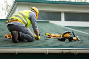 signs of storm damage on a roof