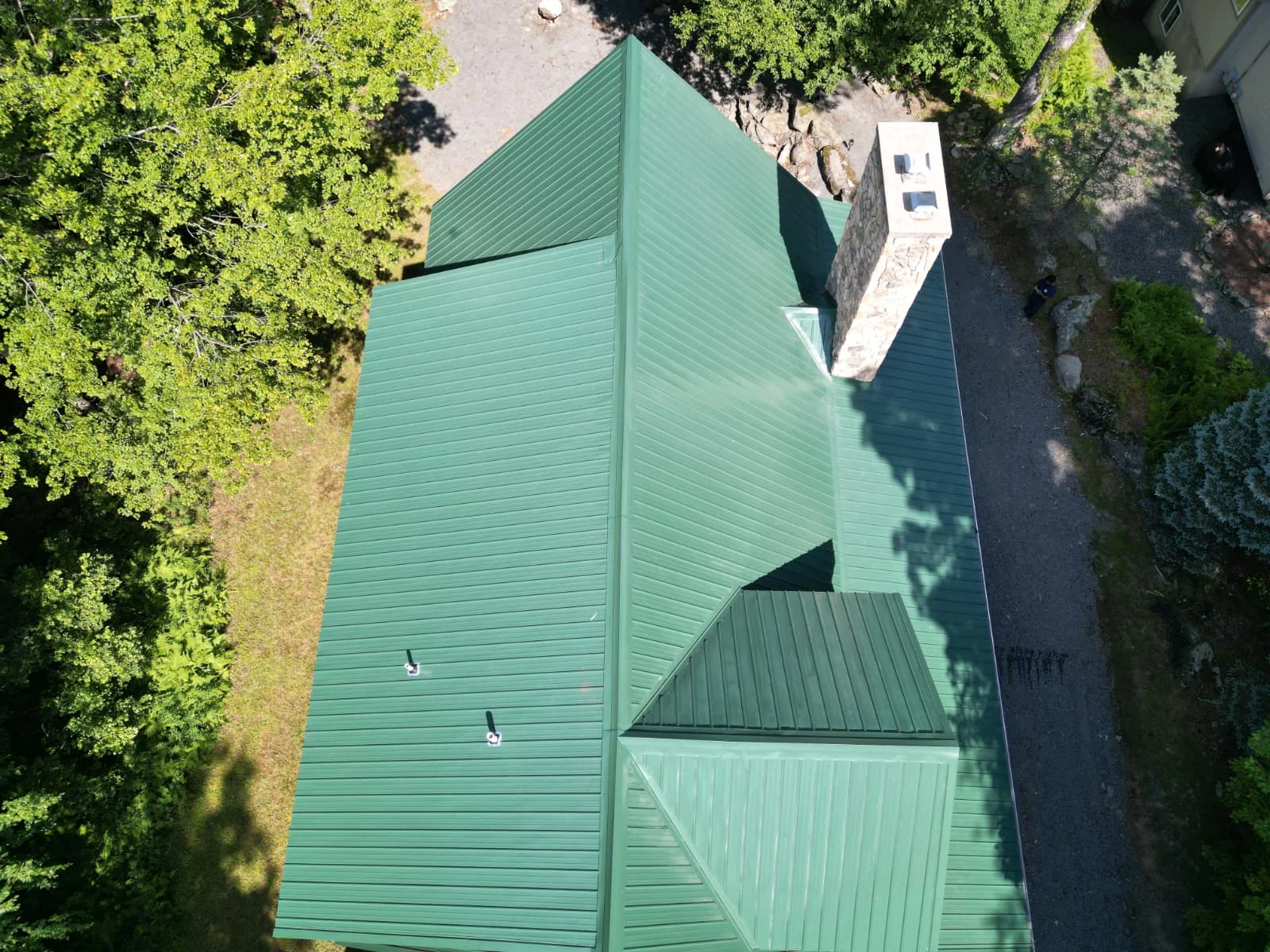 Completed Metal Roof Replacement